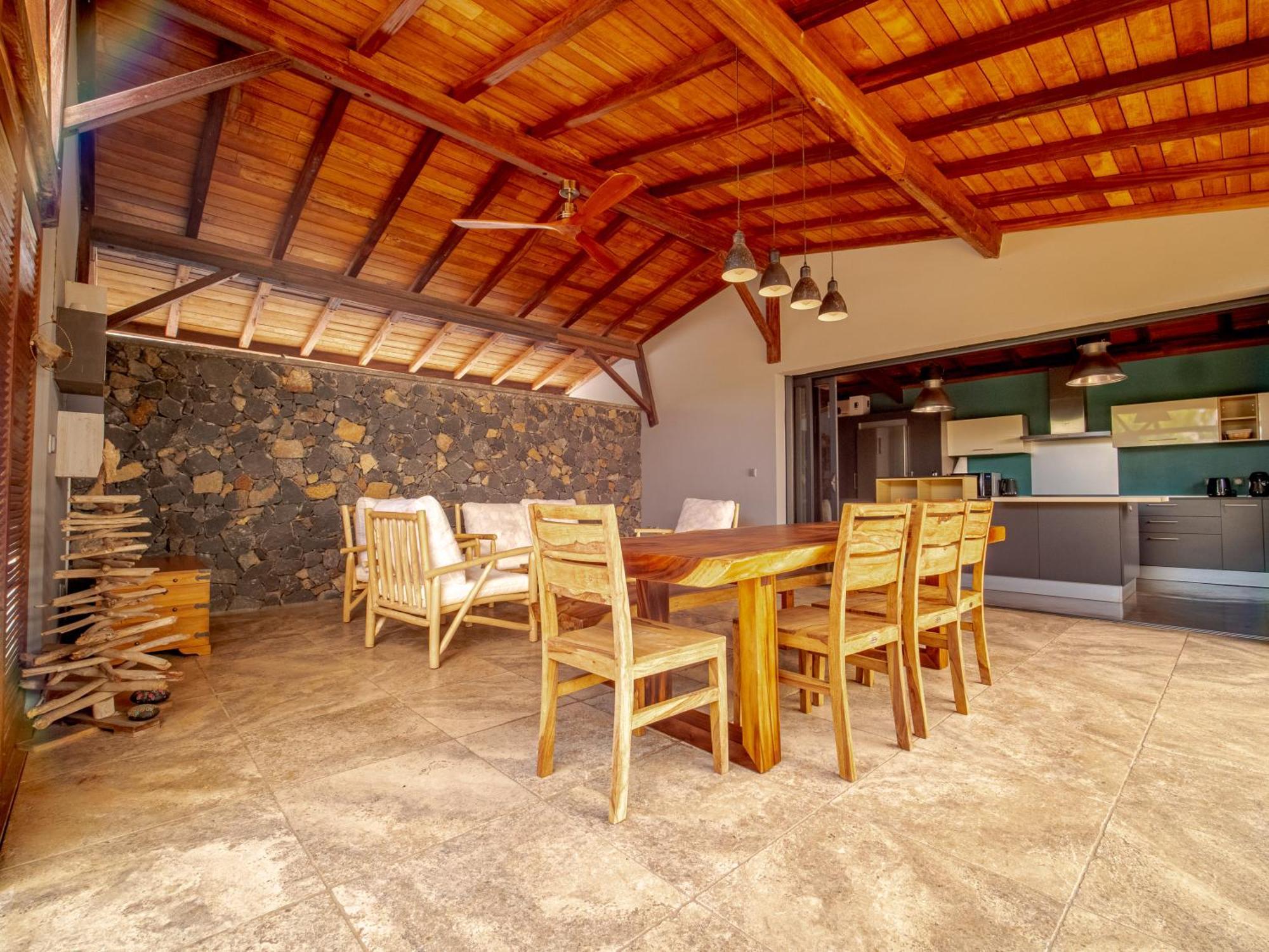 La Kaz Veloutier - Villa 4 Chambres Avec Piscine La Saline Le Bains Buitenkant foto